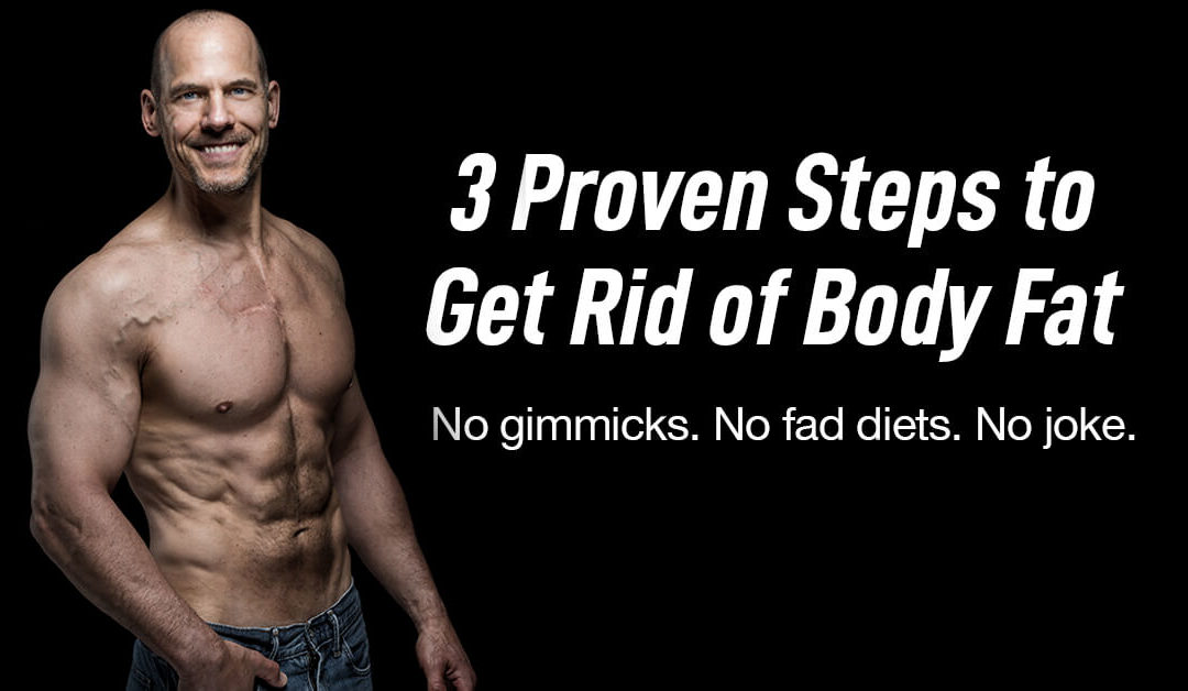 3 Proven Steps to Lose Your Body Fat