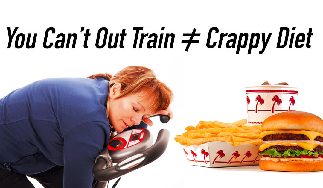 Why you can’t out train a crappy diet!